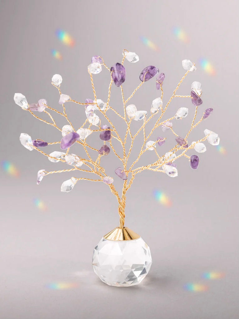 Suncatcher Tree of Life- Amethyst