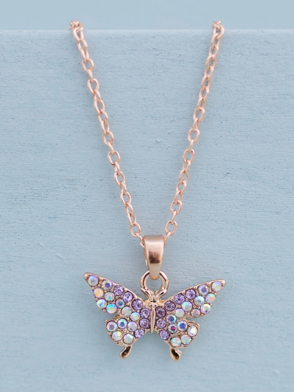 Butterfly Gem Necklace