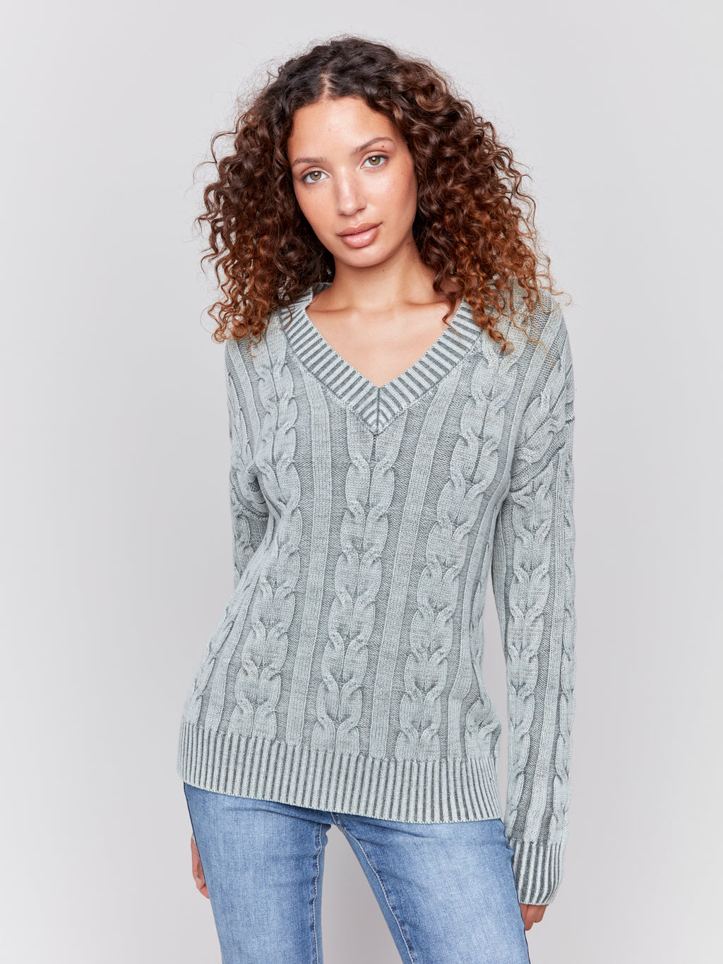 Jaycee Sweater- Spruce