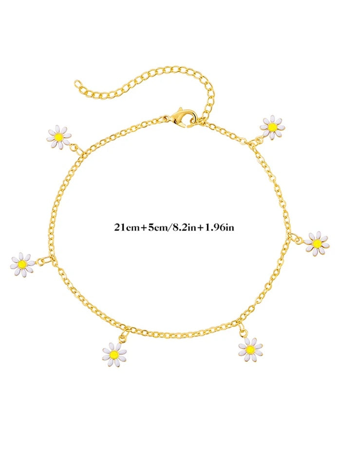 Daisy Anklet