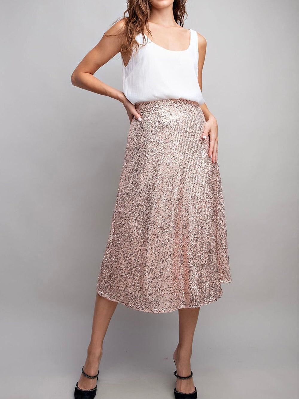 Jayden Sequin Skirt