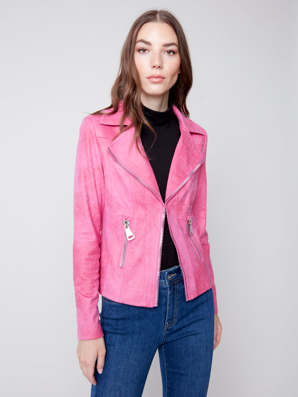 Alexia Jacket- Fuchsia