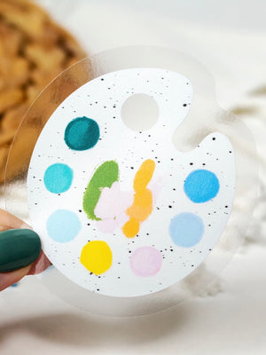 Paint Pallette Sticker