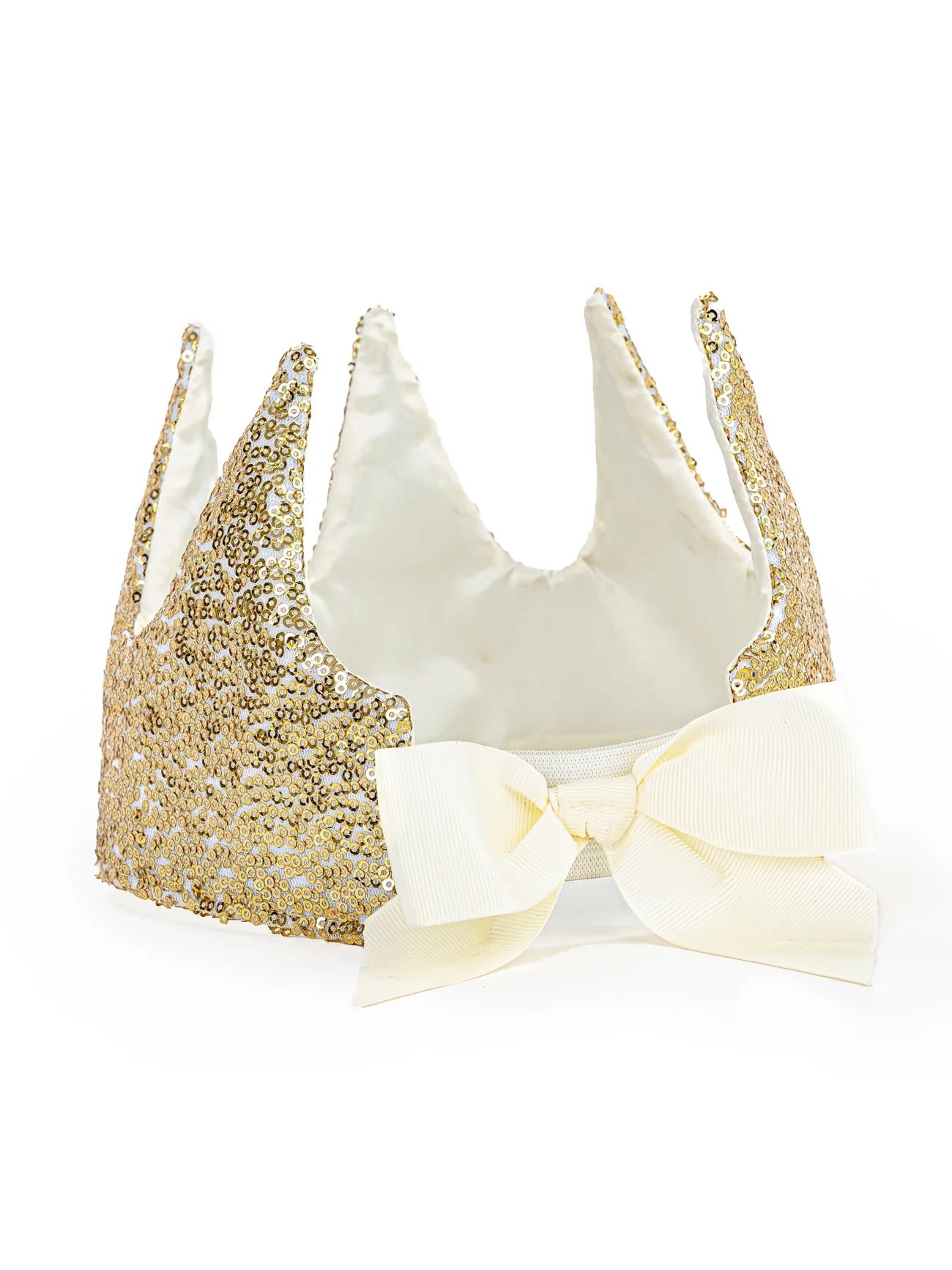 Gold Sequin Crown