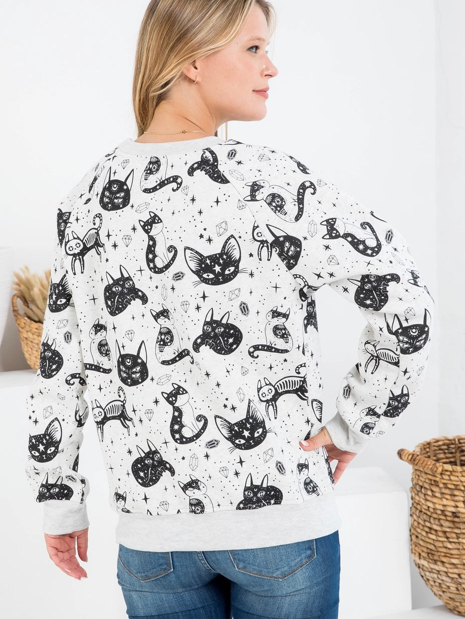 Celestial Cat Sweater