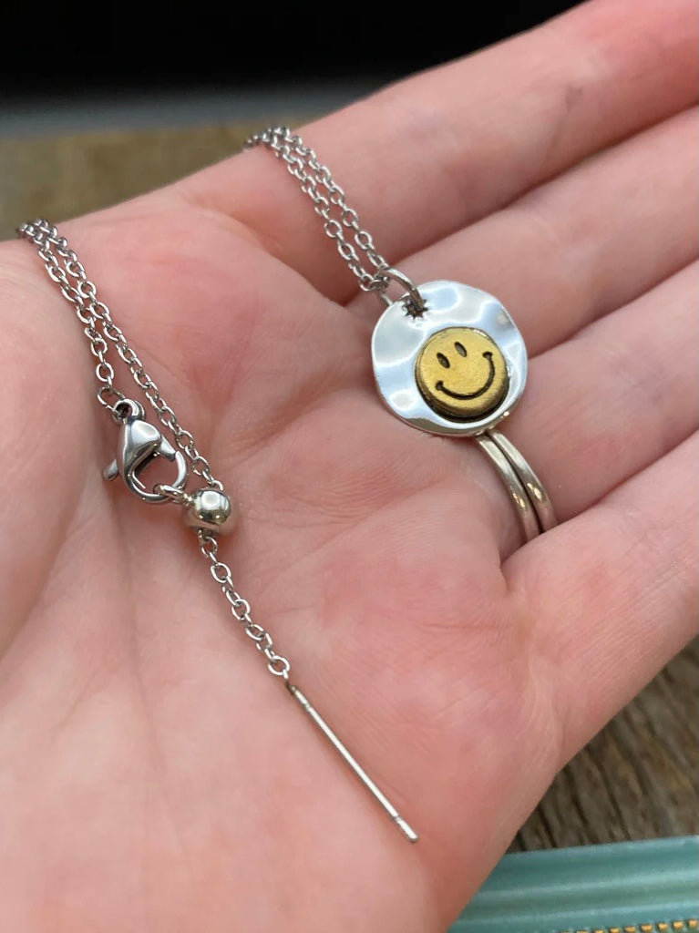 Happy Face Necklace