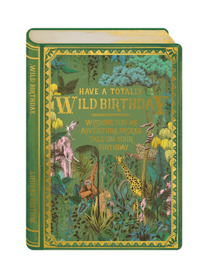 Have A Wild Birthday Book Card