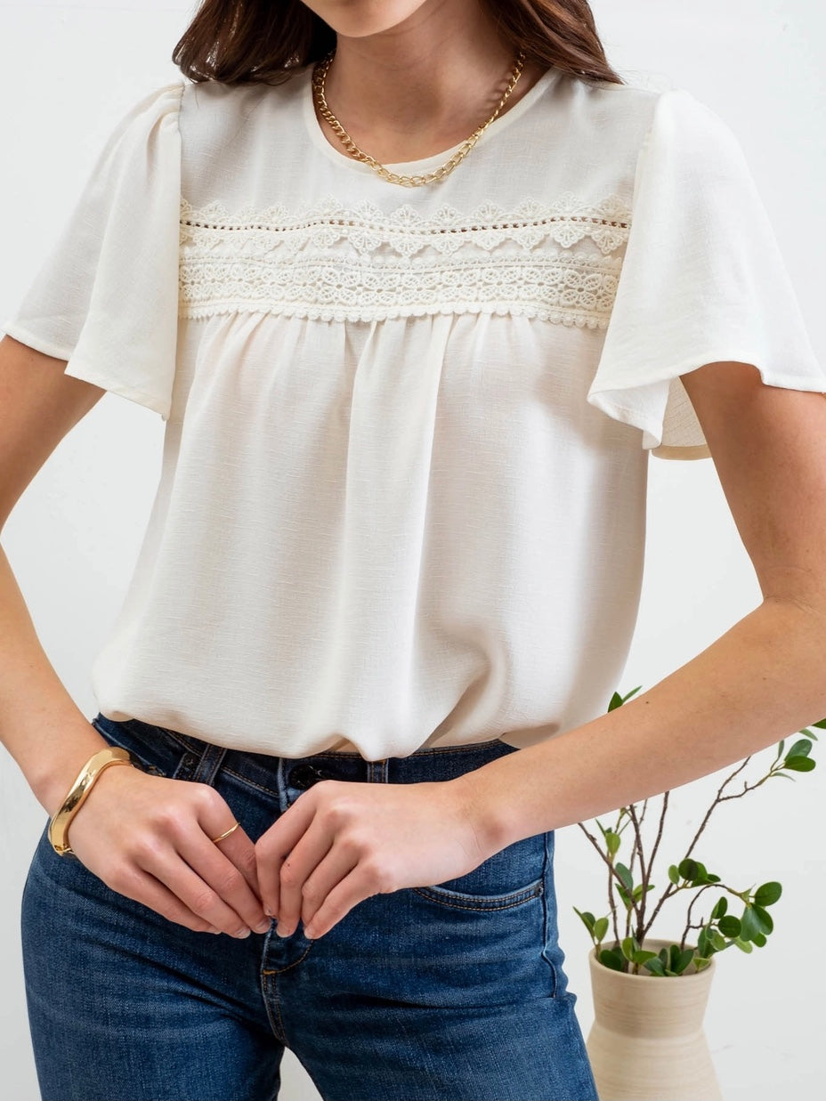 Pippa Blouse- Cream