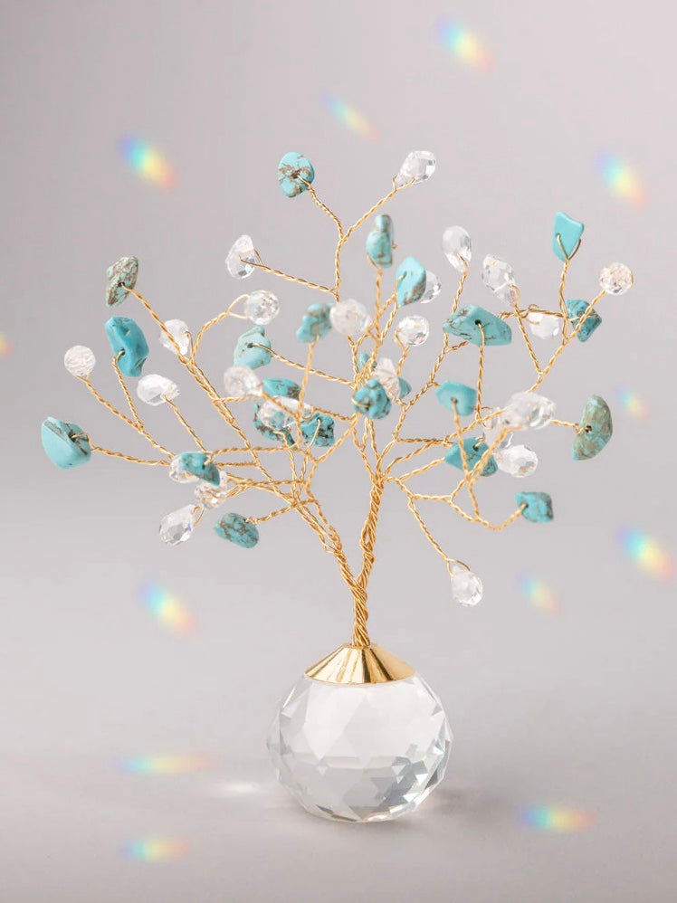 Suncatcher Tree of Life- Turquoise