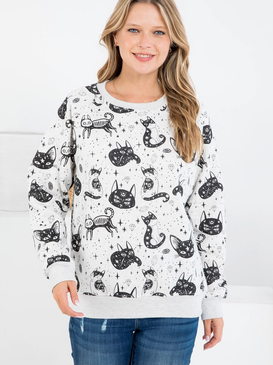 Celestial Cat Sweater