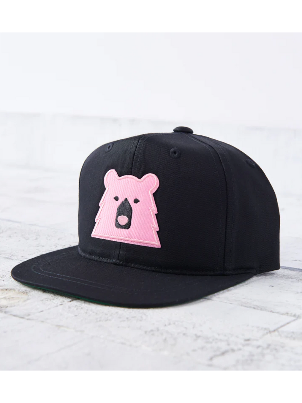 North Standard Kids/Youth Pink/Black Bear Hat