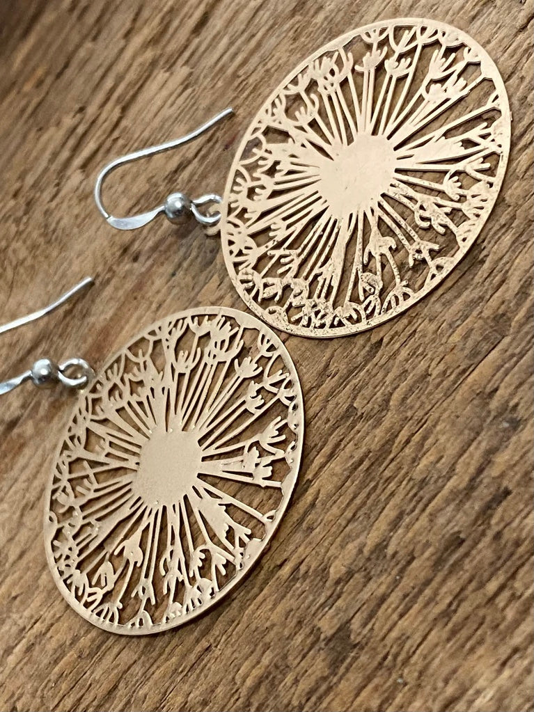 Dandelion Earrings