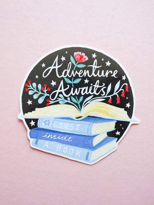 Adventure Awaits Sticker