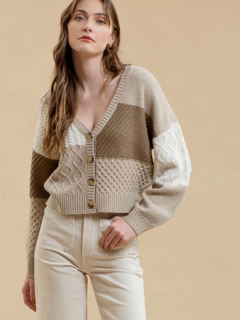 Zelda Cardigan- Beige