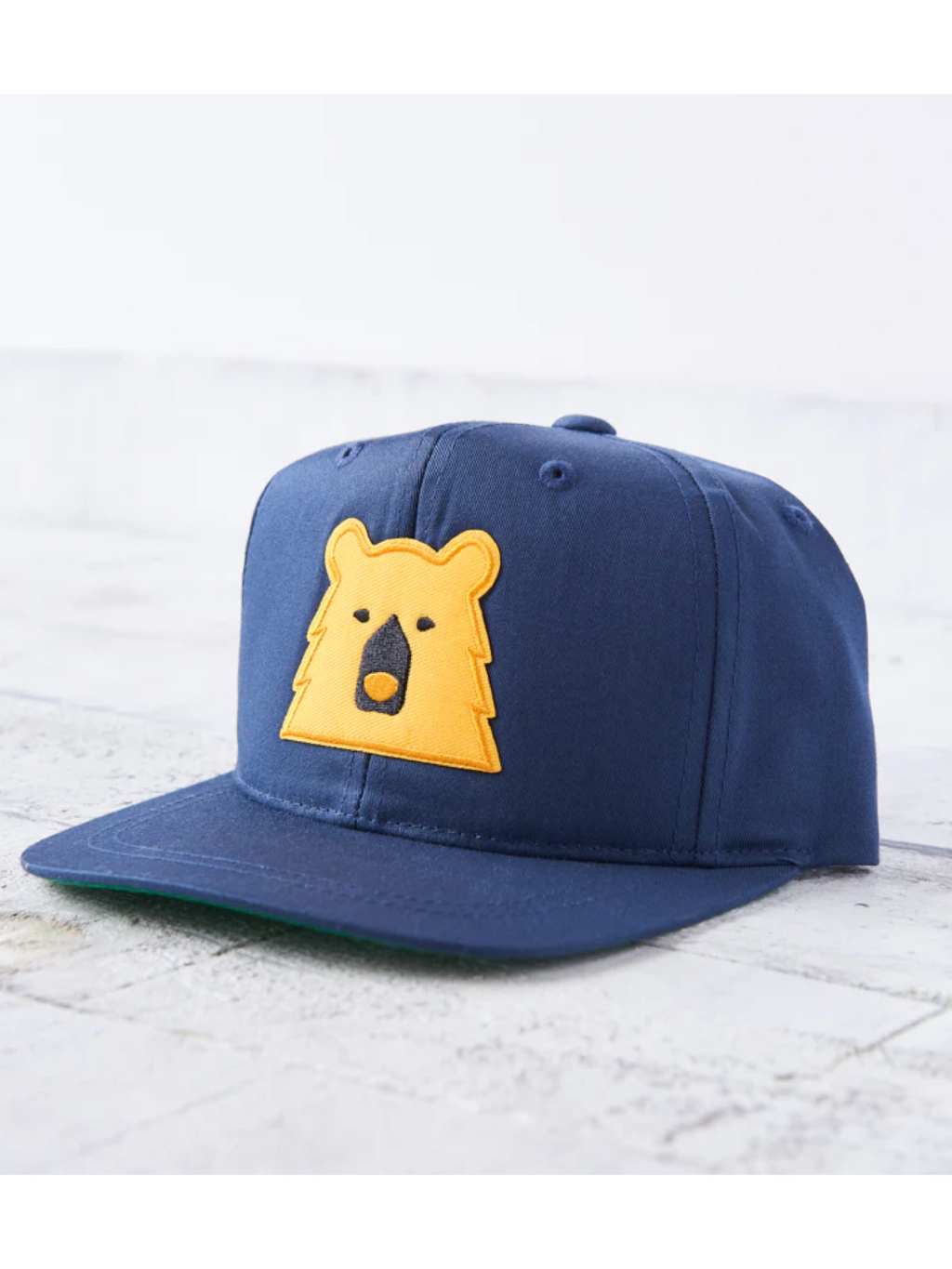 North Standard Kids/Youth Navy/Yellow Bear Hat