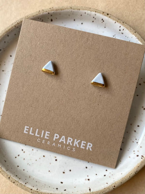 Ceramic Triangle Studs