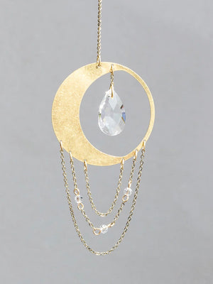 Mini Suncatcher- Crescent Moon