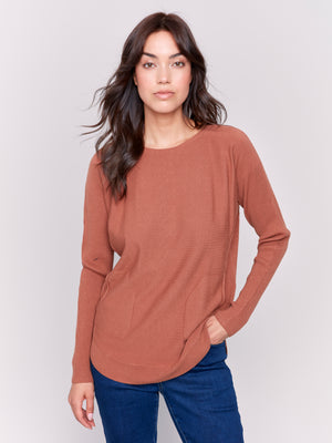 Dylan Sweater- Terracotta