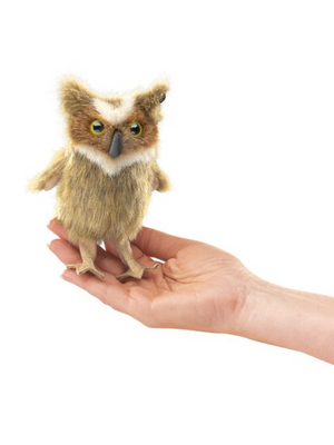 Horned Owl Finger Puppet