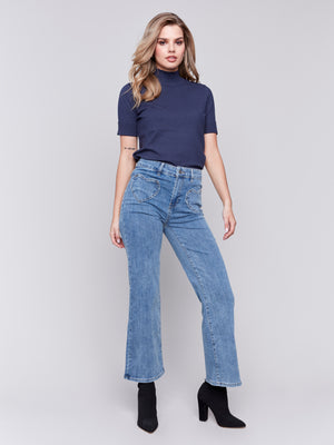 Mia Heart Pocket Pants