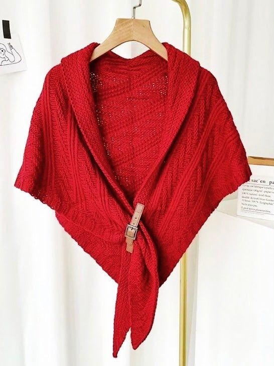 Knitted Cape