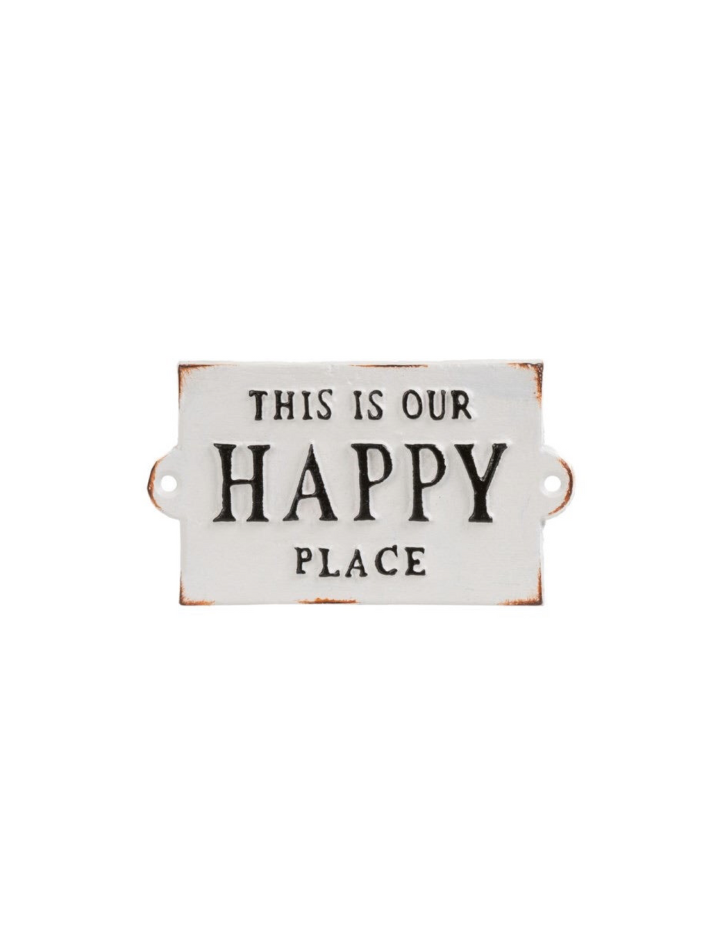 Our Happy Place Sign