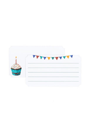 Mini Memo Note Cards- Cupcake