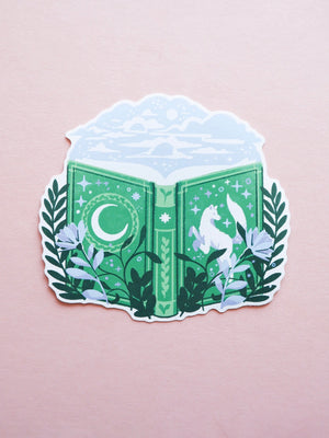 Arctic Fox Book Sticker