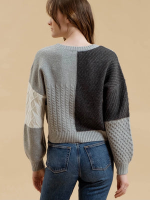 Zelda Cardigan- Grey