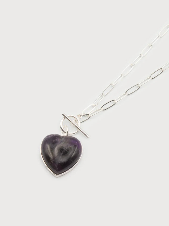 Heart Stone Necklace