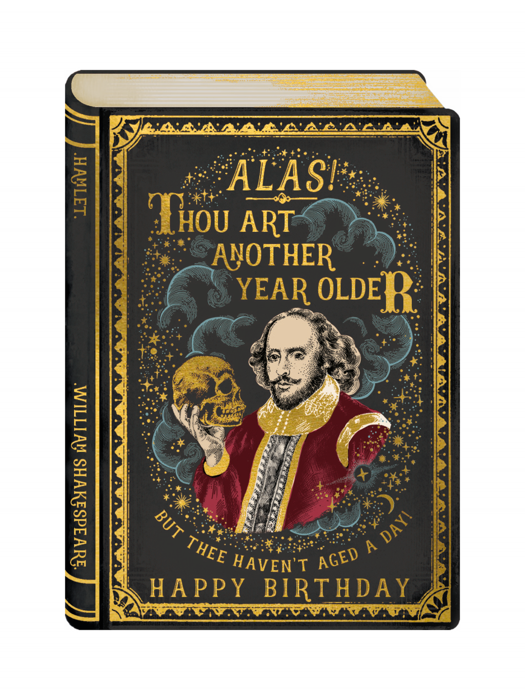 Thou Art Older Book Card