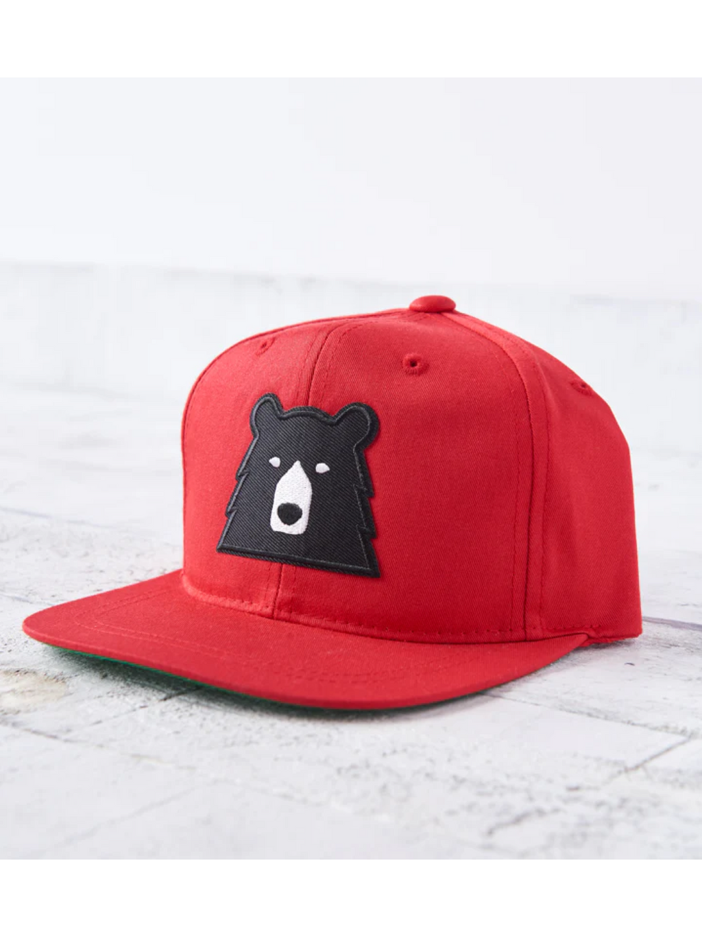North Standard Kids/Youth Red/Black Bear Hat