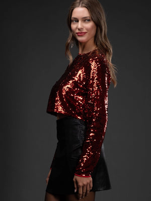 Madeline Sequin Top