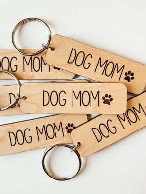 Dog Mom Keychain