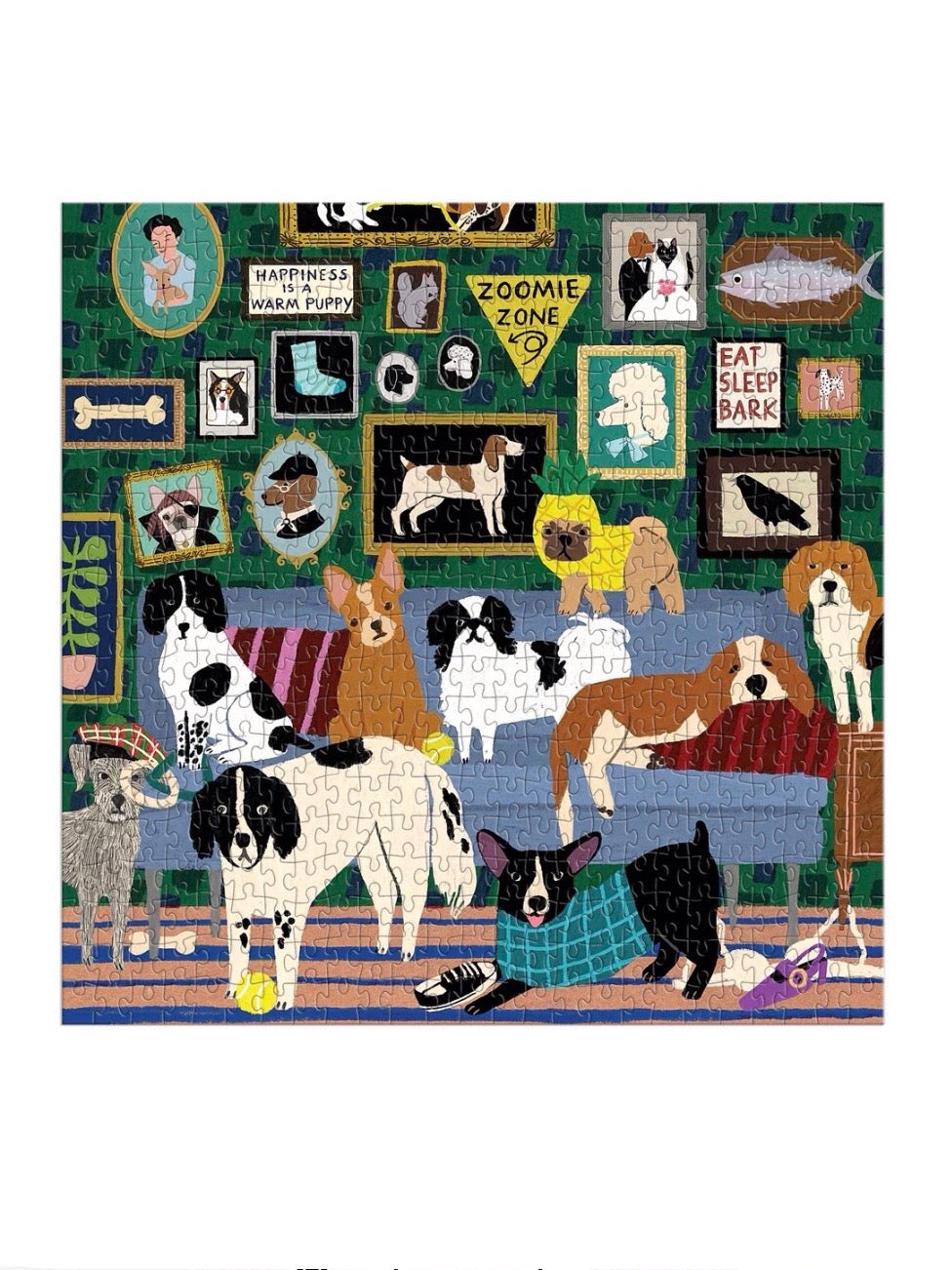 Lounge Dogs 500 Piece Puzzle