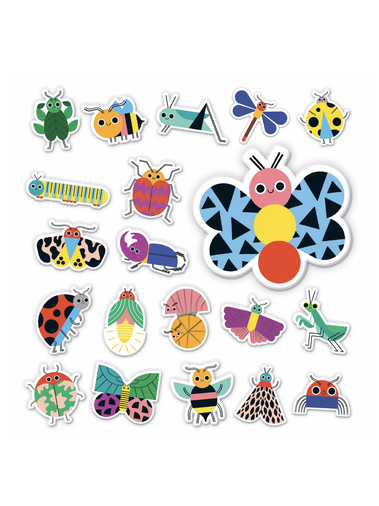 Bug Out Stickable Foam Bath Shapes