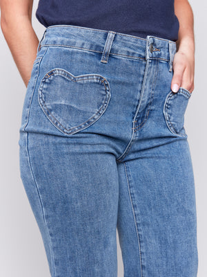 Mia Heart Pocket Pants