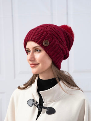 Pom Pom Knit Hats