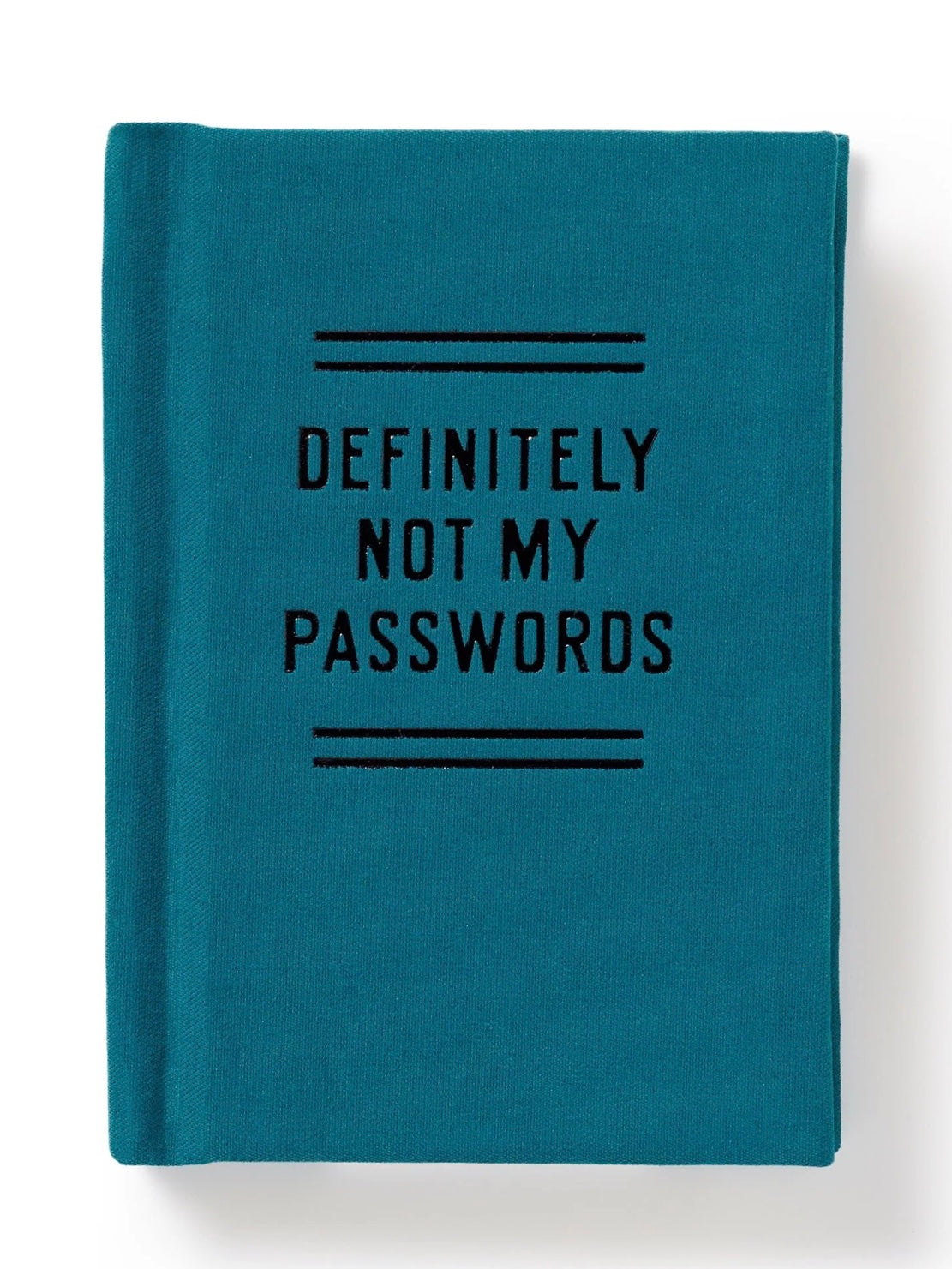 Not My Passwords Book