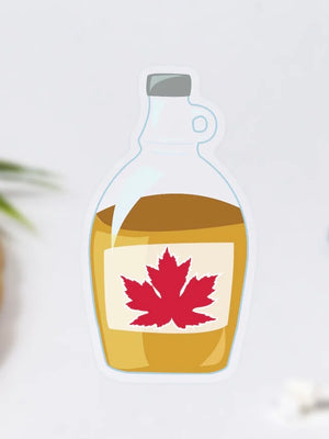 Maple Syrup Sticker