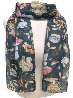 Woodland Scarf- Green