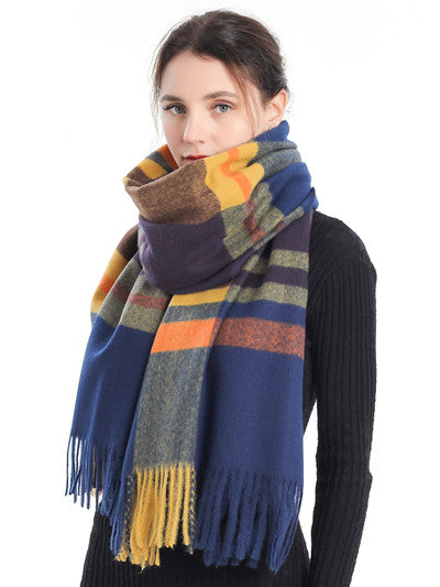 Colourful Plaid Scarf