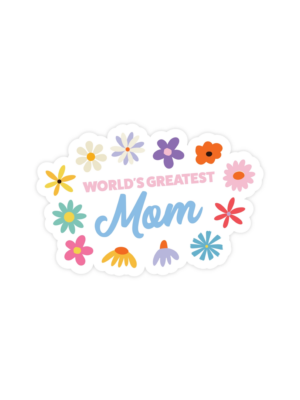 World’s Greatest Mom Sticker