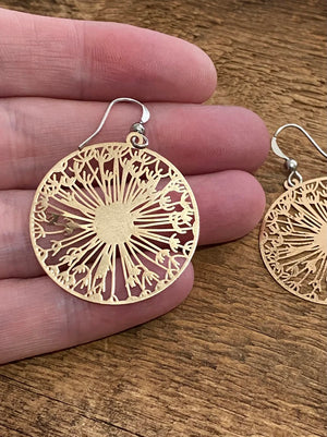 Dandelion Earrings