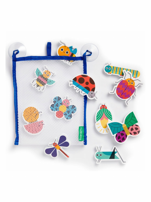 Bug Out Stickable Foam Bath Shapes