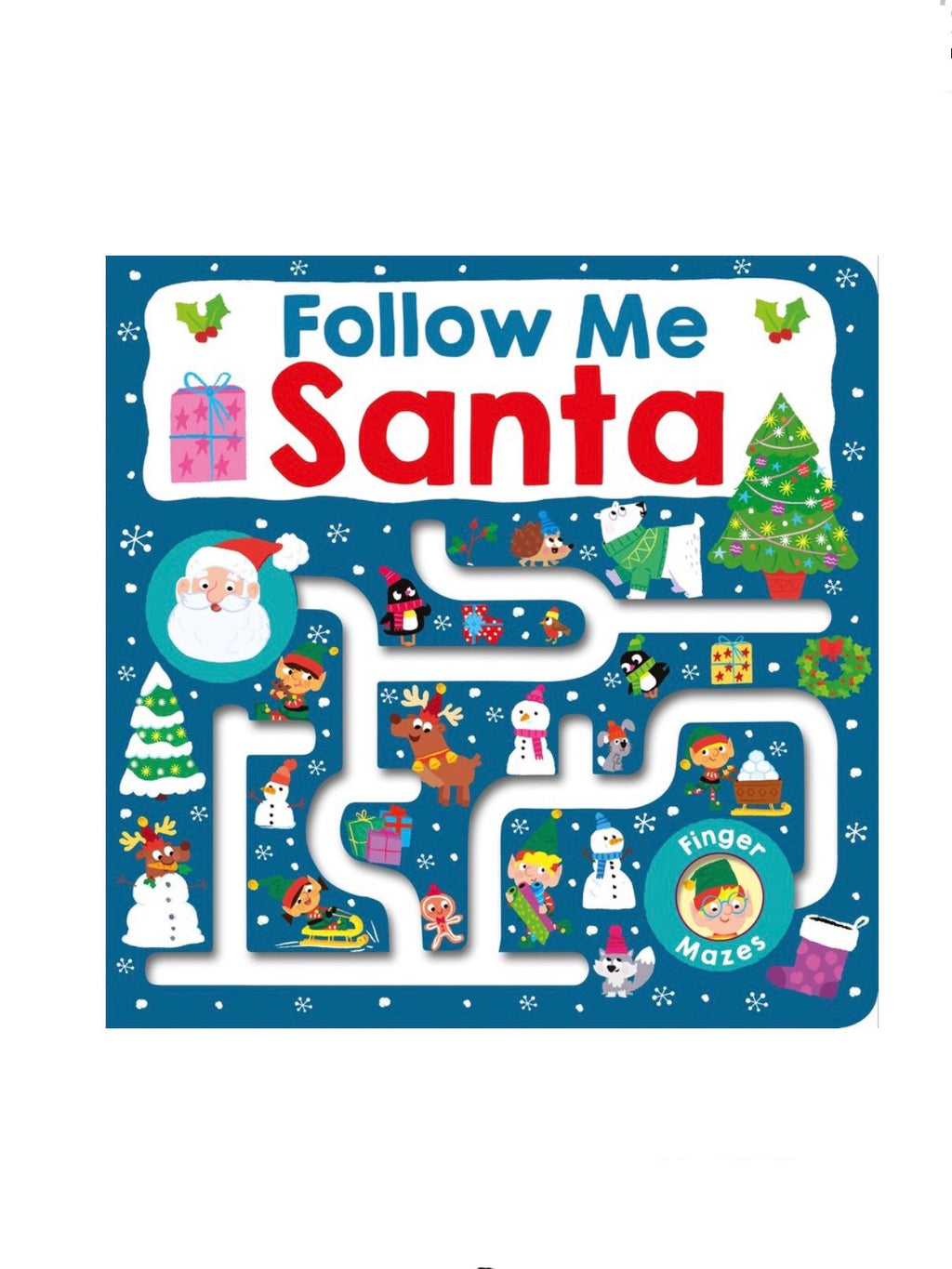 Follow Me Santa Maze Book