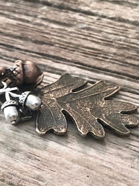 Oak Leaf Necklace