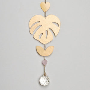 Monstera Suncatcher