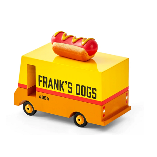 Wooden Hotdog Van