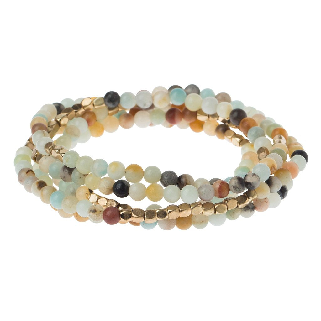 Amazonite Wrap Bracelet/Necklace